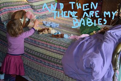 Despite a Lingering Cold, Josie Gets Her Work Done