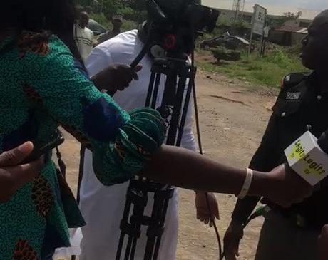 Deji Adeyanju, Police Clash After Submitting Tinubu’s Bullion Van Petition To EFCC