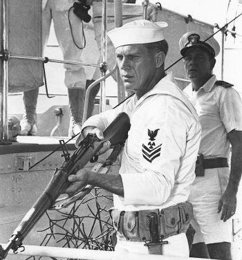 Steve McQueen’s Navy Uniforms in The Sand Pebbles Steve McQueen’s Navy Uniforms in The Sand Pebbles