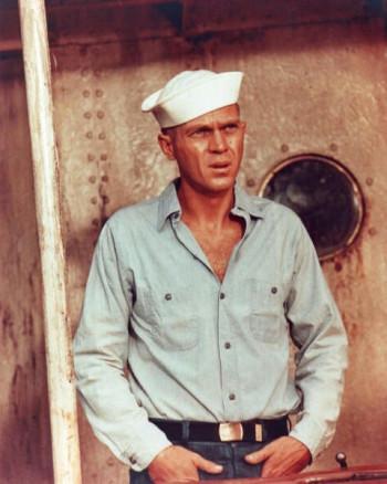 Steve McQueen’s Navy Uniforms in The Sand Pebbles Steve McQueen’s Navy Uniforms in The Sand Pebbles
