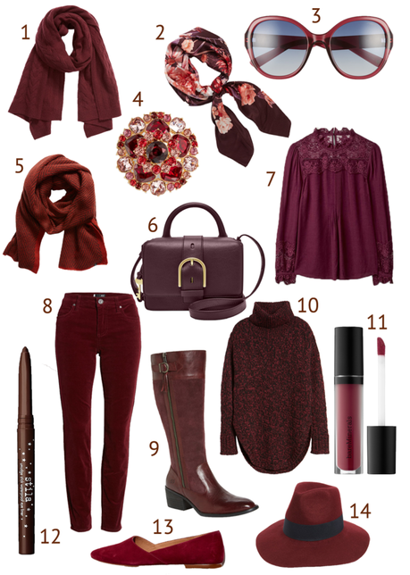 Burgundy – The Unexpected Neutral This Season