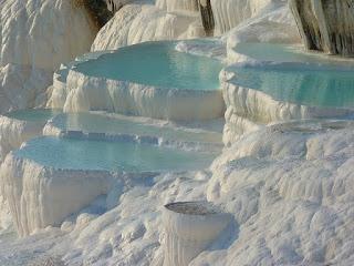 The waters of Pamukkale