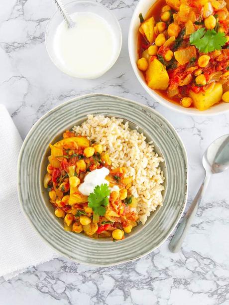 Chickpea and Potato Curry