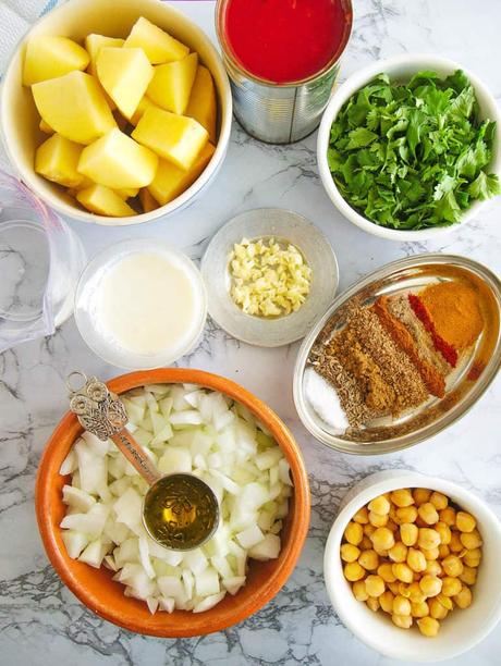 Chickpea and Potato Curry