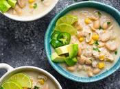 Crockpot White Chicken Chili (Healthier)