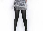 Indie Apparel: Vining’s Silver Chain Fringe Mini Skirt