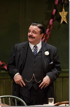 Nathan Lane as Theodore “Hickey” Hickman, the quintessential purveyor and slayer of pipe dreams, in Eugene O’Neill’s The Iceman Cometh directed by Robert Falls at Goodman Theatre 