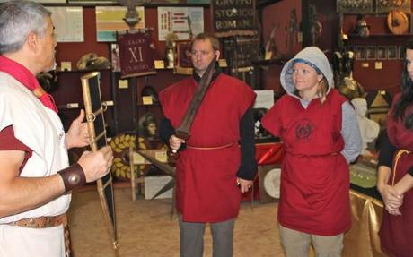 gladiator school rome sword sheath