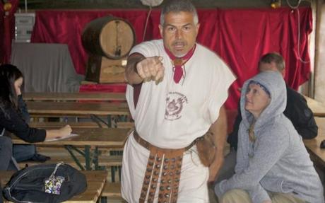 gladiator school rome instructor