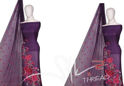 Silk & Thread Latest Summer Wear Collection 2012