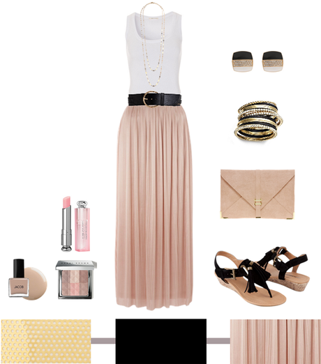 Blush + Pleats…