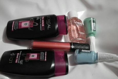 L'Oreal for Hair, Revlon for lips, NewU and Flormar for Nails