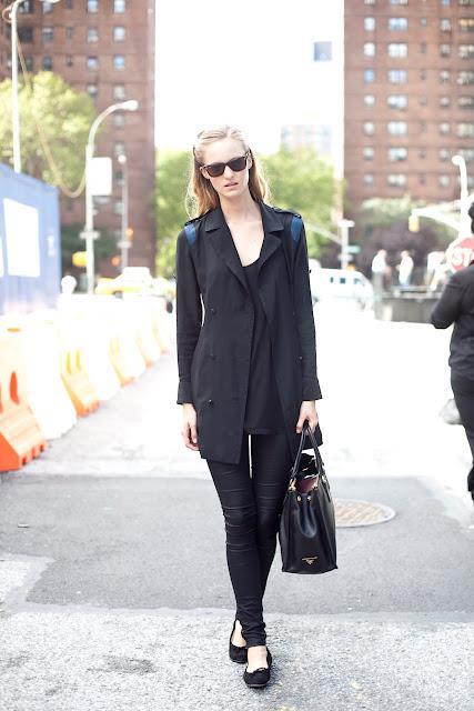 How To::  Dressing Up Head to Toe in One Black