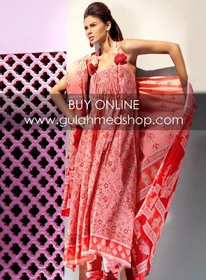 Gul Ahmed Normal Lawn & Single Print Collection 2012