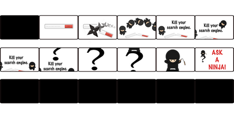 Ask a Ninja! (Storyboard for Motion Graphics)