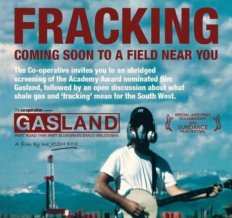 Fracking: FREE screening of ‘Gasland’ in Dorchester 30th May 2012