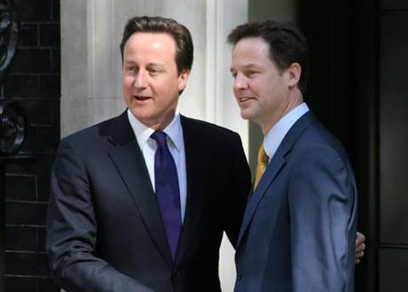 David Cameron and Nick Clegg