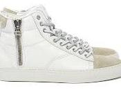 Summer White Right: Wings Horns Leather High Sneaker