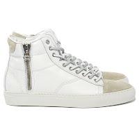 Summer White is Right: Wings + Horns Leather High Top Sneaker
