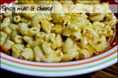 Recipe box: spicy mac and cheese