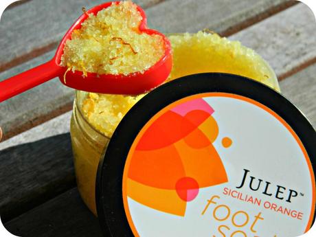 Julep foot scrub