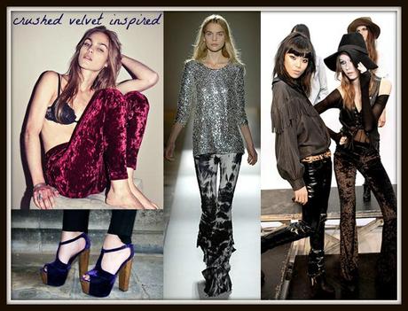 crushed velvet fashion