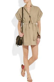 Boy. by Band of Outsiders, cotton-poplin, safari dress, NET-A-PORTER.COM