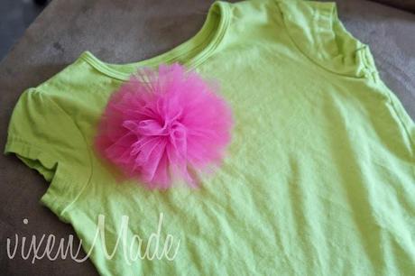 Tulle Pom Shirt