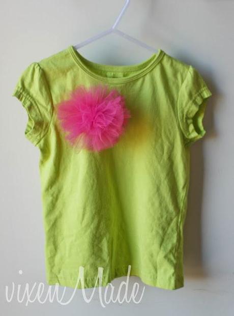 Tulle Pom Shirt