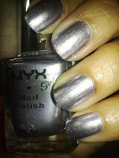 NYX nail polish in moonwalk