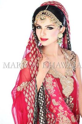 Mariam’s Salon Bridal Makeover Shoot With Fozia Aman