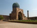 Inner courtyard of Bibi-Khanym Mosque