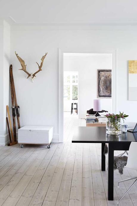 Aesthetic simplicity in Danish home