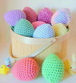 Handmade Crochet Easter Eggs!