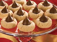 Peanut Butter Blossom Cookies with Hershey Kisses