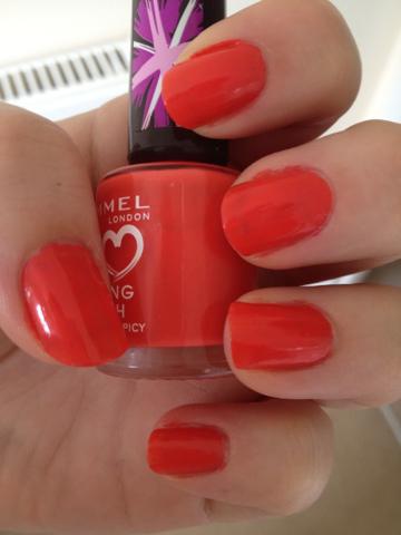 Notd: rimmel hot and spicy