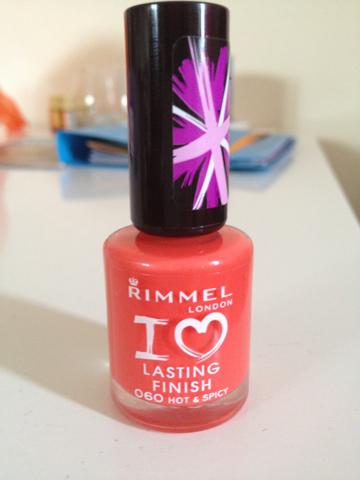 Notd: rimmel hot and spicy