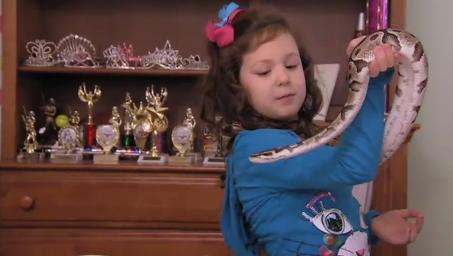 Toddlers & Tiaras: Lamb Chops And Doggies And Snakes…Oh My! It’s The Me And My Pet Pageant, Where The Contestants Sniff, Shed And Sparkle For Cash, Crowns And Kibbles.