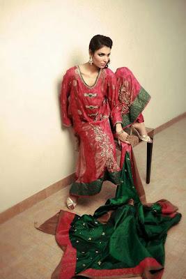 Rasm-e-Libas Women Party Dresses Collection 2012 by Nadia Farooqui Couture