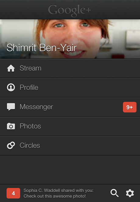 Google+ App Gets a Gorgeous New App