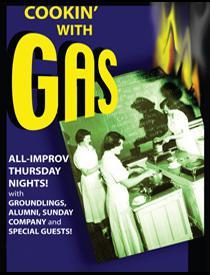 Joe Manganiello and Michael McMillian Cook With Gas tonight at the Groundlings