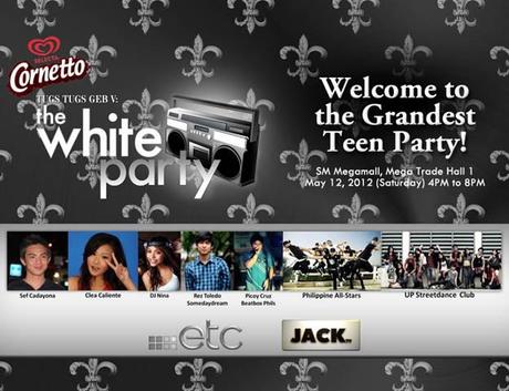 Selecta Cornetto's The White Party