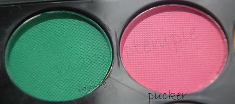 Swatches: Eye Shadow Palette: Sleek Makeup : Sleek Makeup I Divine Palette Ultra Mattes V1 Brights Palette Swatches