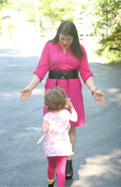 Thursday - Hot Pink and Black