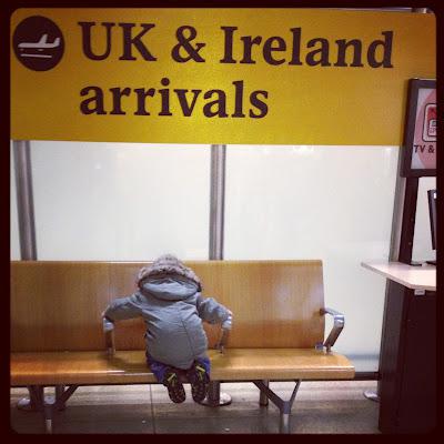 Day 131 of The 366 Project, waiting for Nana, Heathrow