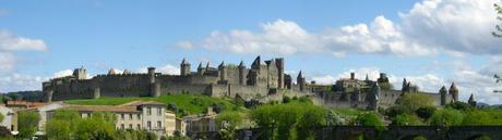 The castle in Carcassonne, France