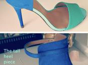 Neon Blue Heels