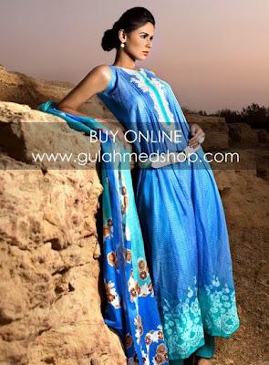 Gul Ahmed Normal Lawn & Single Print Collection 2012