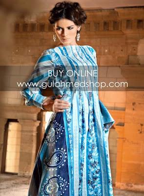 Gul Ahmed Normal Lawn & Single Print Collection 2012