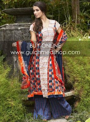 Gul Ahmed Normal Lawn & Single Print Collection 2012